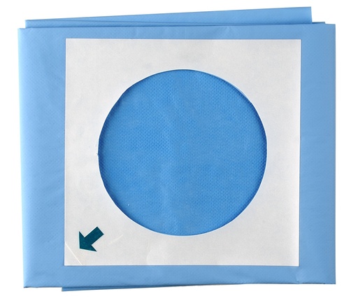 [24009] CHAMP OPERATOIRE TROUE ADHESIF 60CM/50CM 